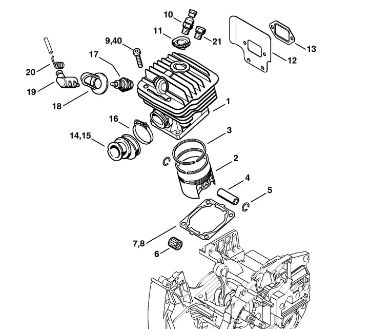 stihl ms 211 parts diagram