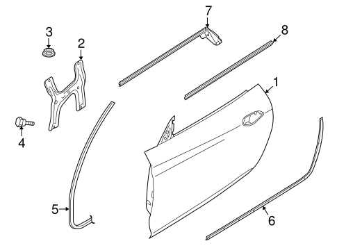 2013 ford fusion body parts diagram