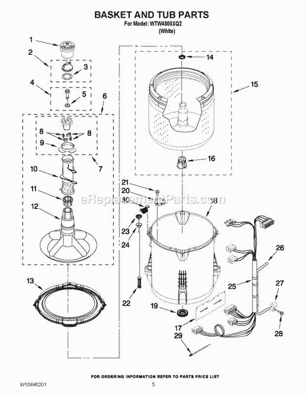 whirlpool quiet partner ii parts diagram