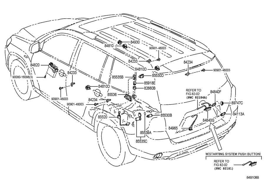 2013 toyota highlander parts diagram