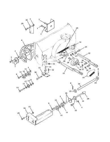 parts diagram for ariens snowblower