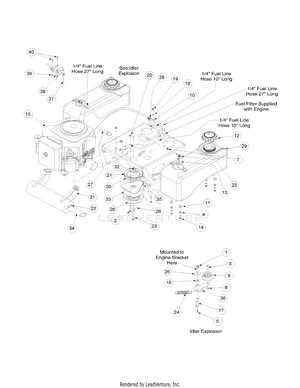 kohler lawn mower parts diagram