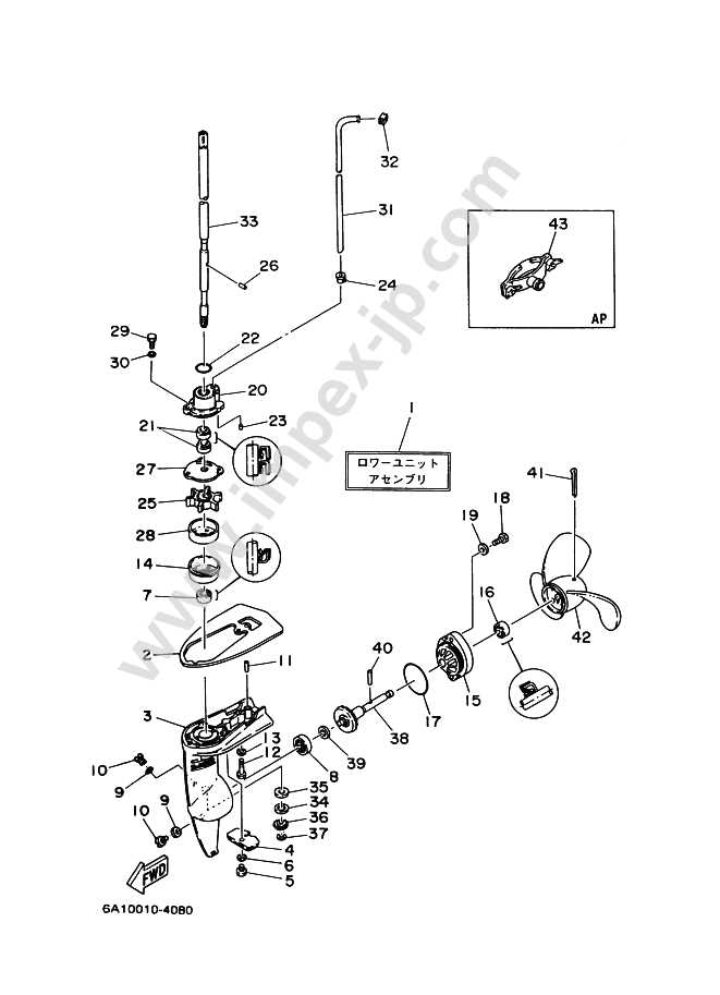 honda 2 hp outboard parts diagram