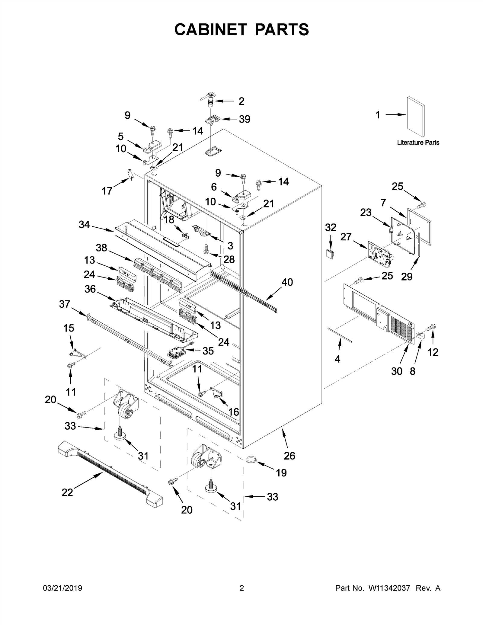 kitchenaid superba parts diagram