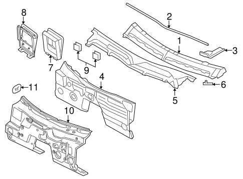 2012 mustang parts diagram