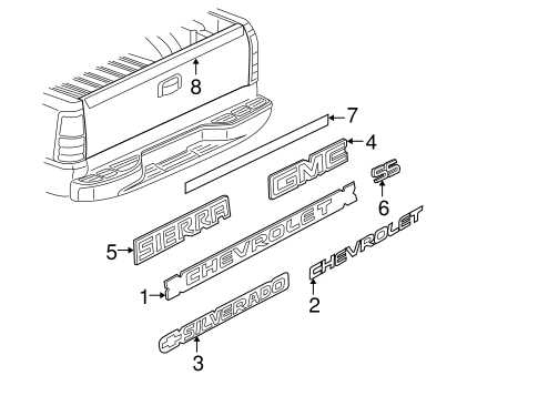 2005 gmc sierra 1500 parts diagram