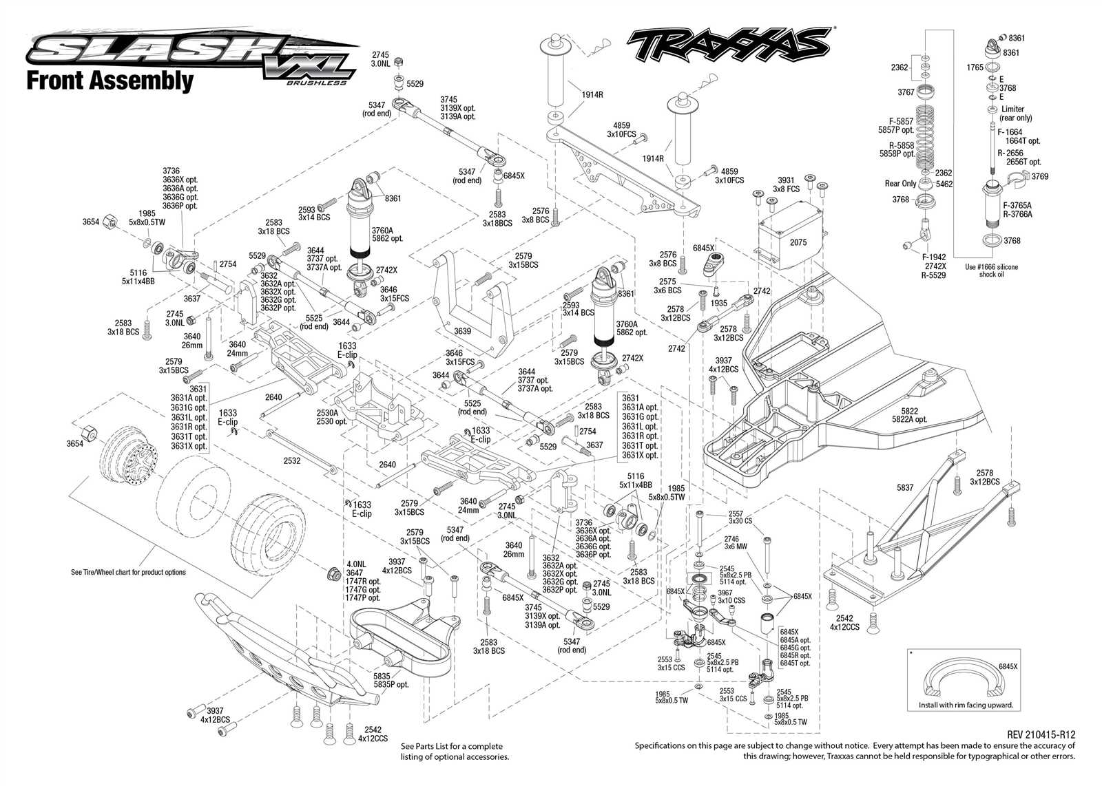 traxxas stampede parts diagram pdf