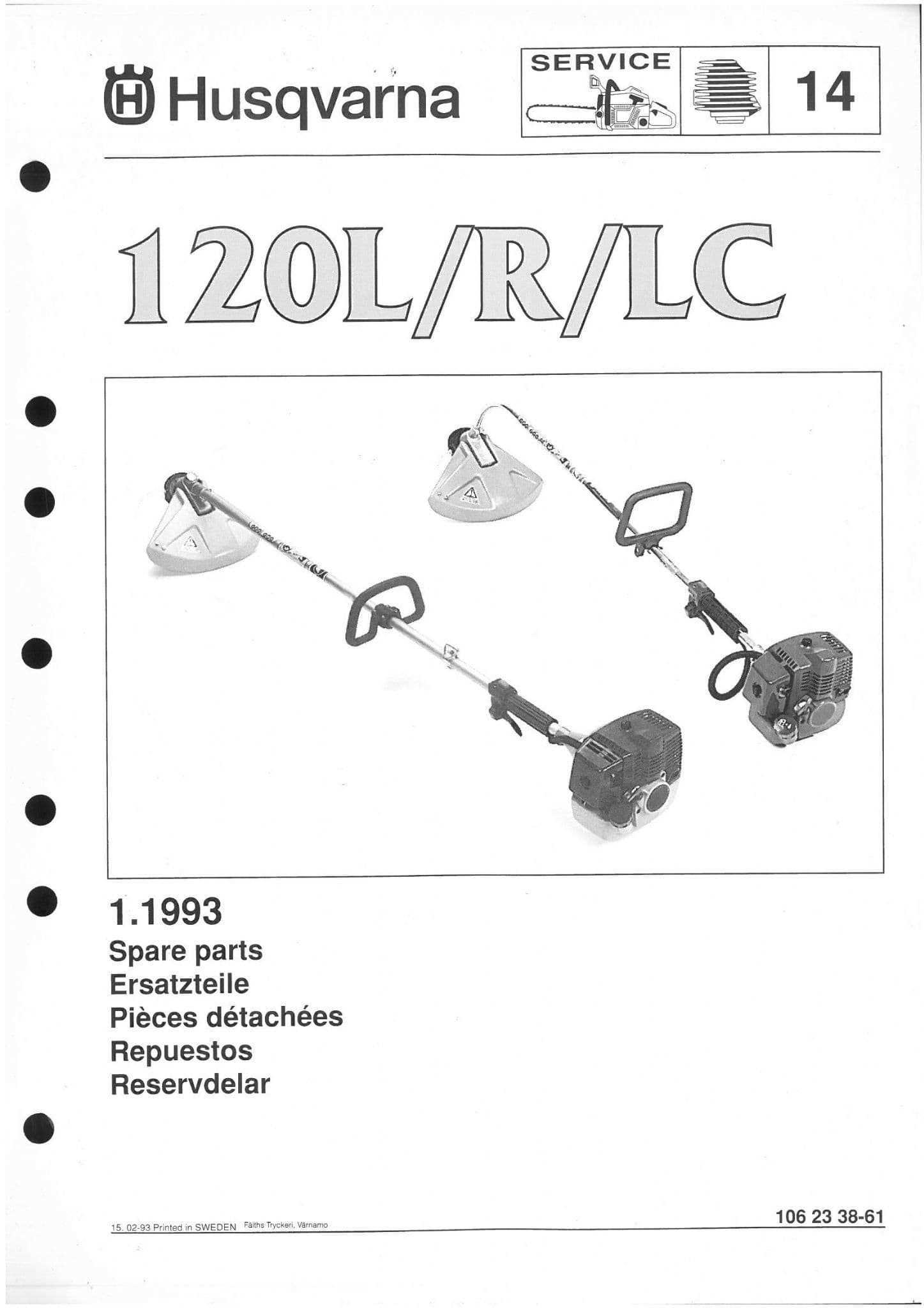 husqvarna 120 parts diagram