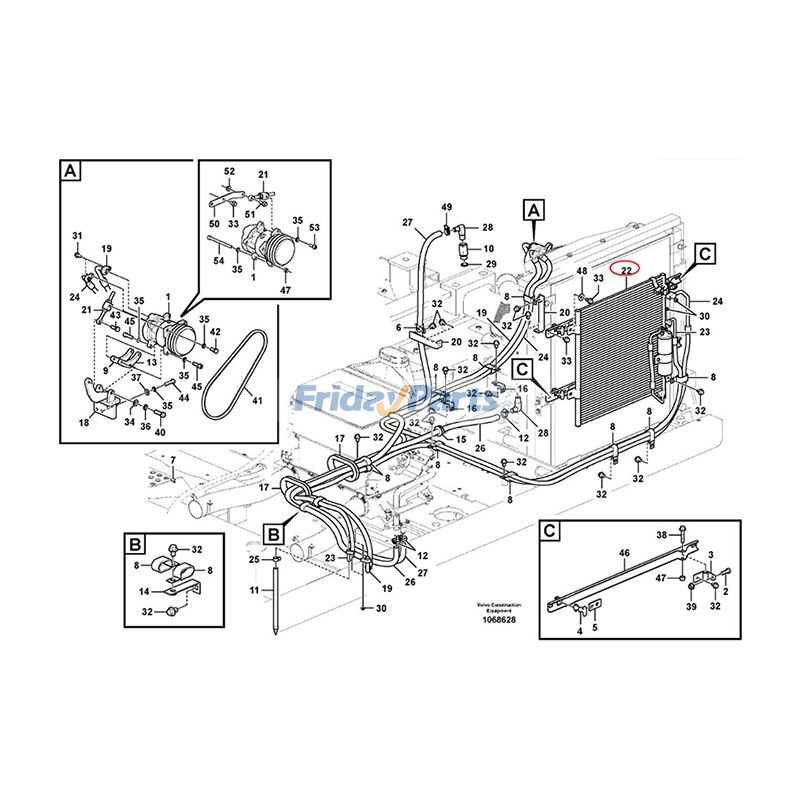 condenser parts diagram
