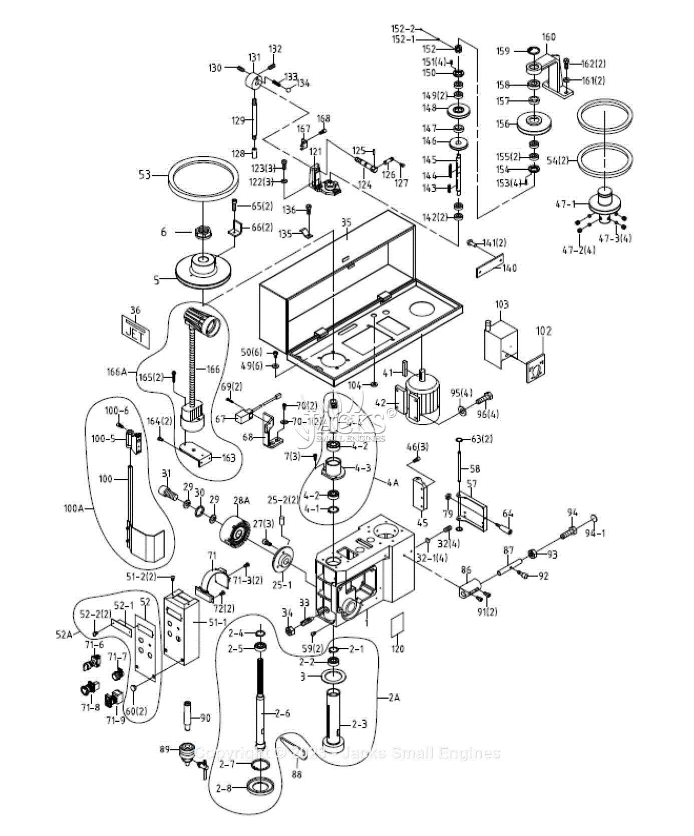 delta 600 series parts diagram