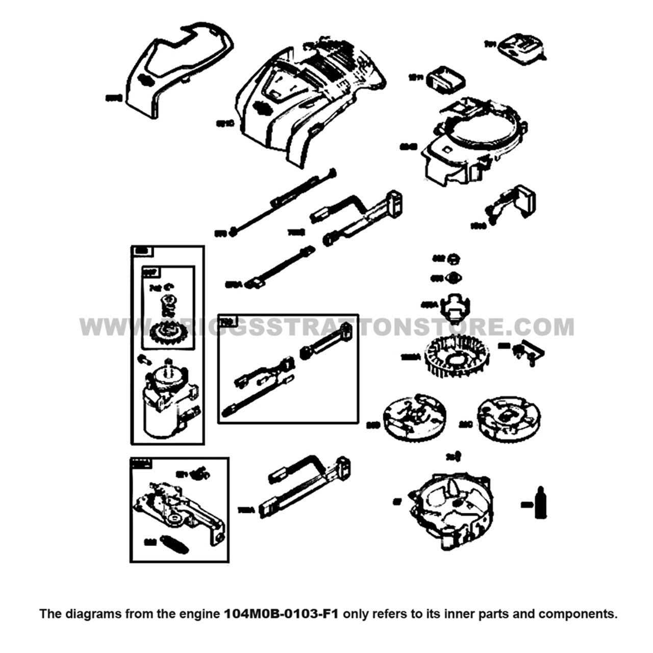 briggs and stratton 1450 snow series parts diagram