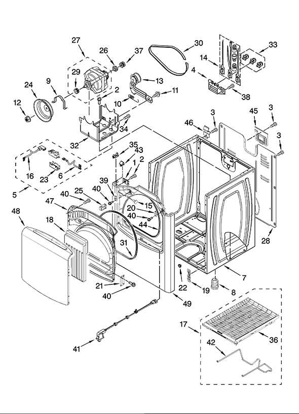 kenmore 800 series washer parts diagram