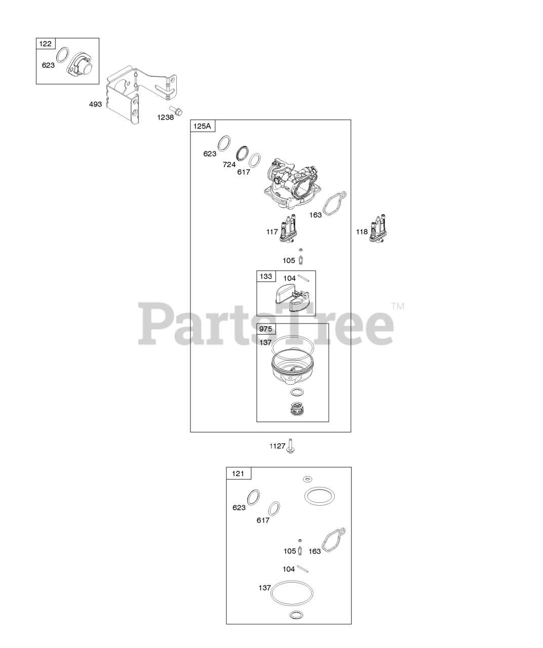 parts diagram briggs and stratton engine