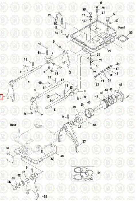 mack truck parts diagram