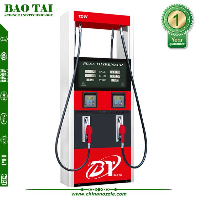 fuel dispenser parts diagram