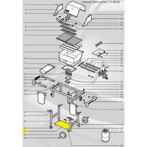 weber spirit ii parts diagram