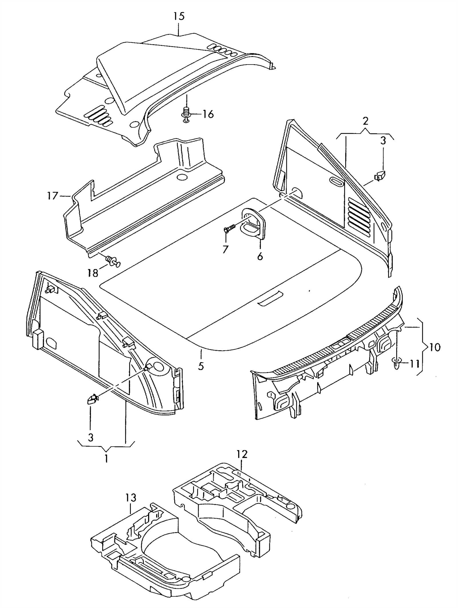 audi tt parts diagram