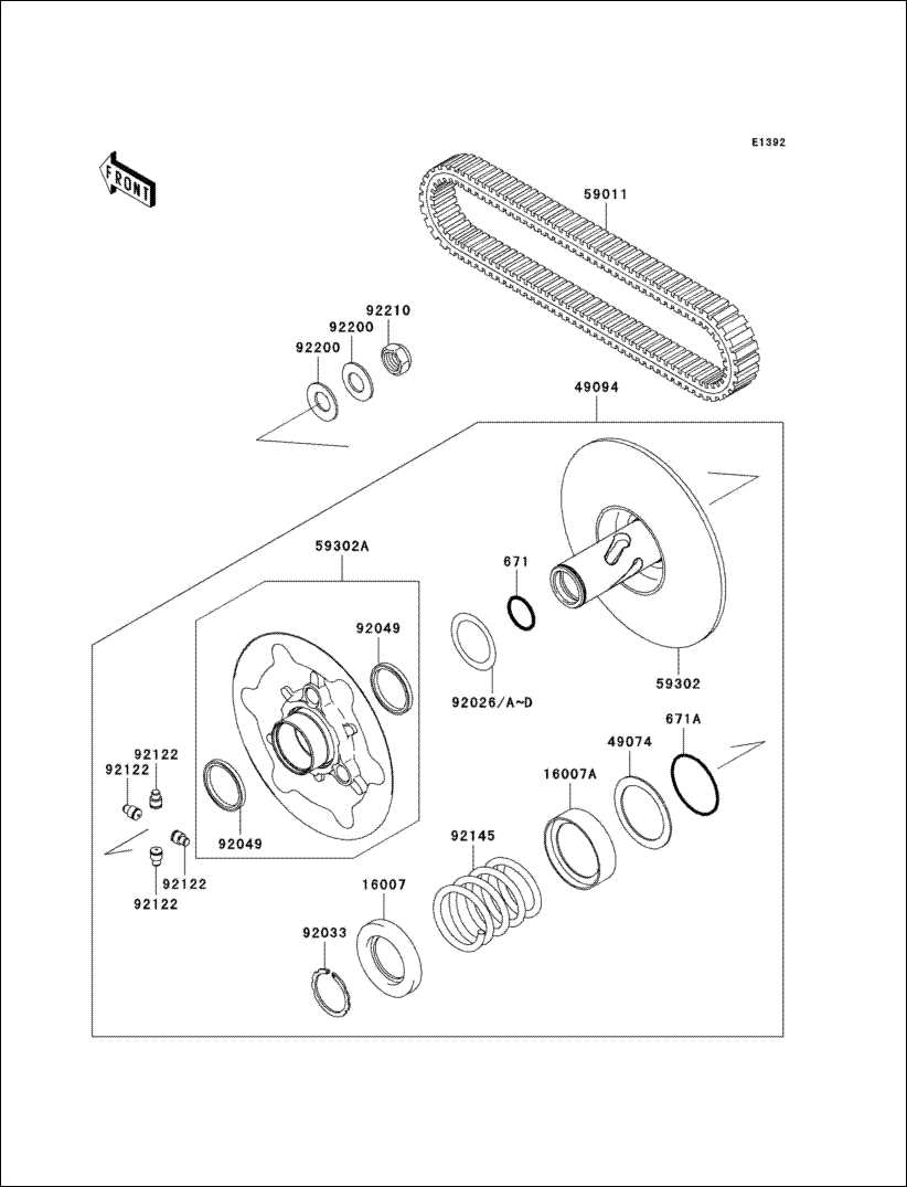 kawasaki brute force 650 parts diagram