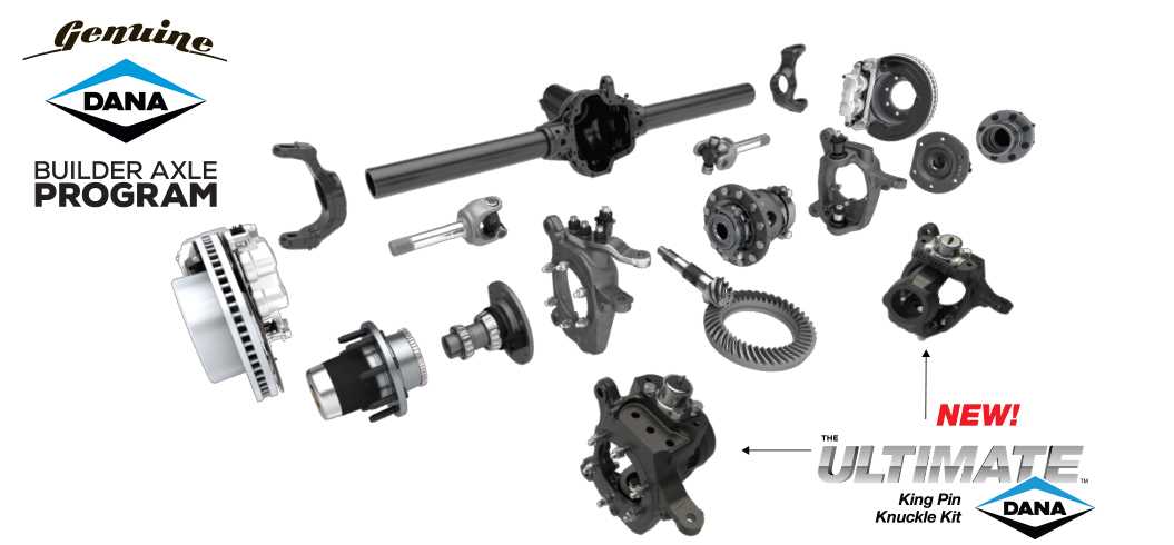 dana 60 rear axle parts diagram