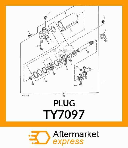 john deere 709 rotary cutter parts diagram