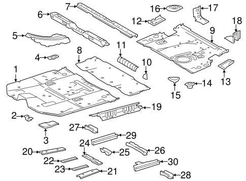 2018 toyota highlander parts diagram