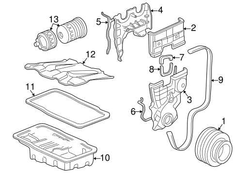 2005 honda civic engine parts diagram