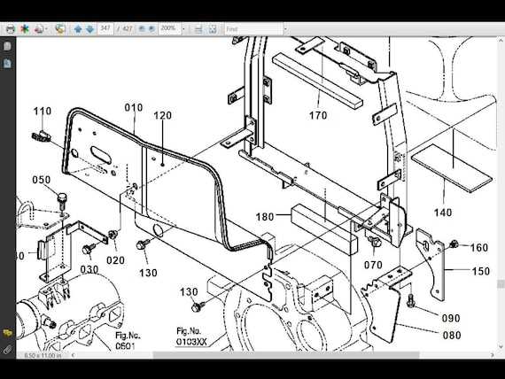 kubota mower parts diagram