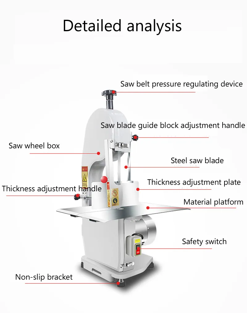 meat band saw parts diagram