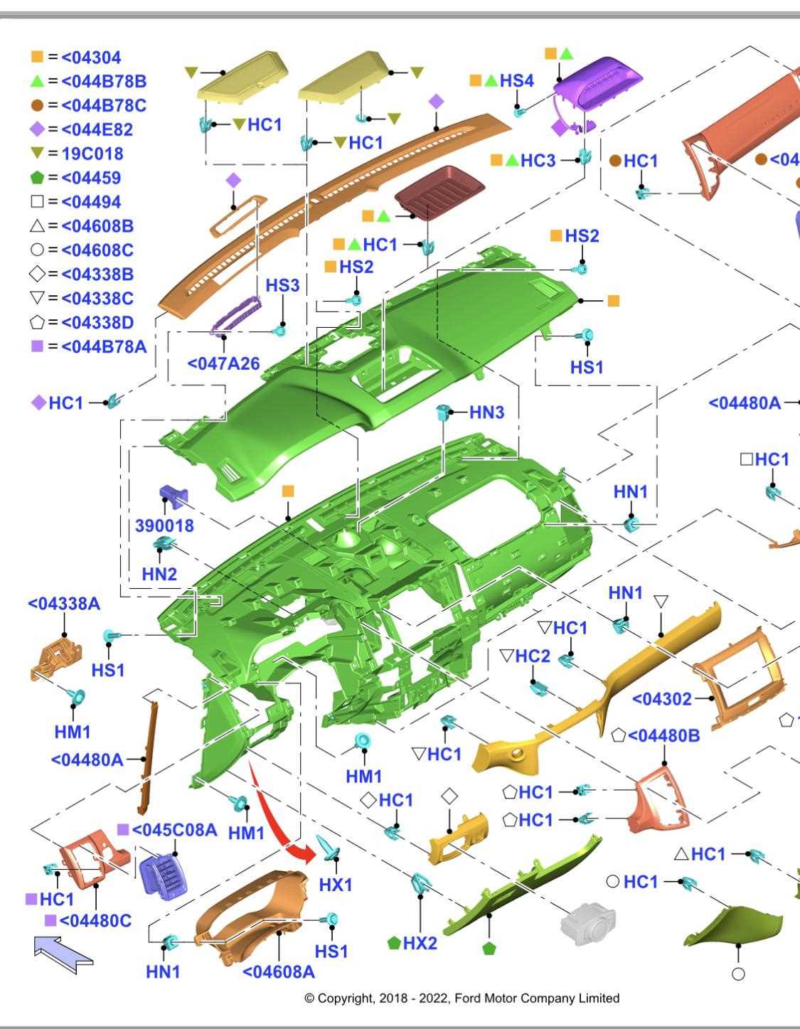 2011 ford f150 parts diagram