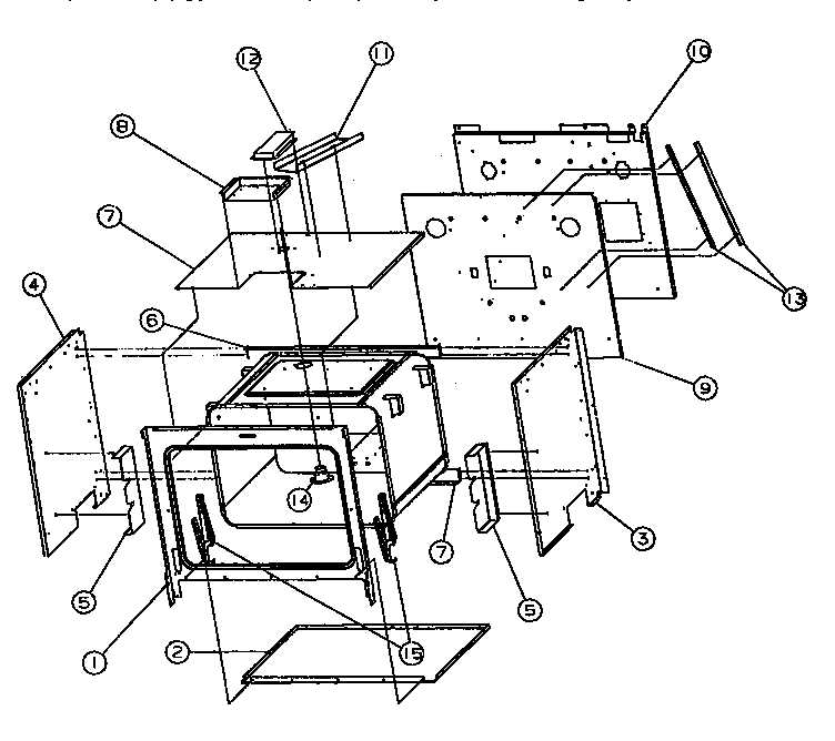 viking oven parts diagram