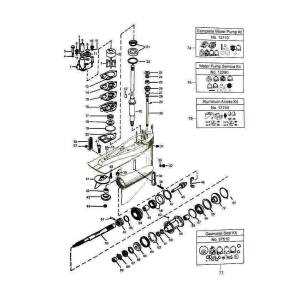 mercruiser alpha one gen 2 outdrive parts diagram