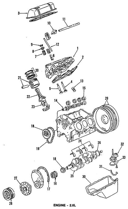 chevrolet s10 parts diagram