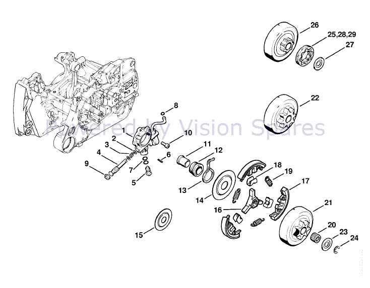 schematic stihl 044 parts diagram