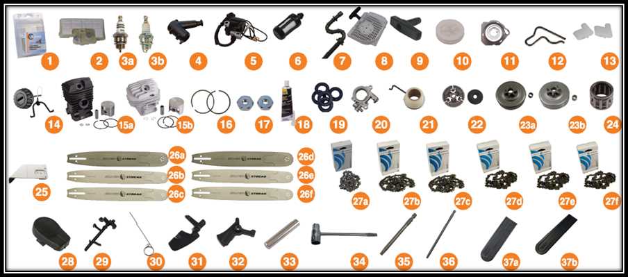 stihl ms 441 chainsaw parts diagram