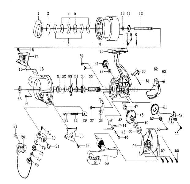 abu garcia silver max parts diagram