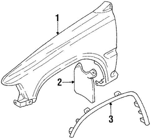 1990 toyota pickup parts diagram