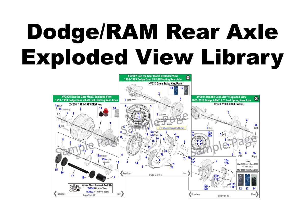 dodge ram 1500 parts diagram