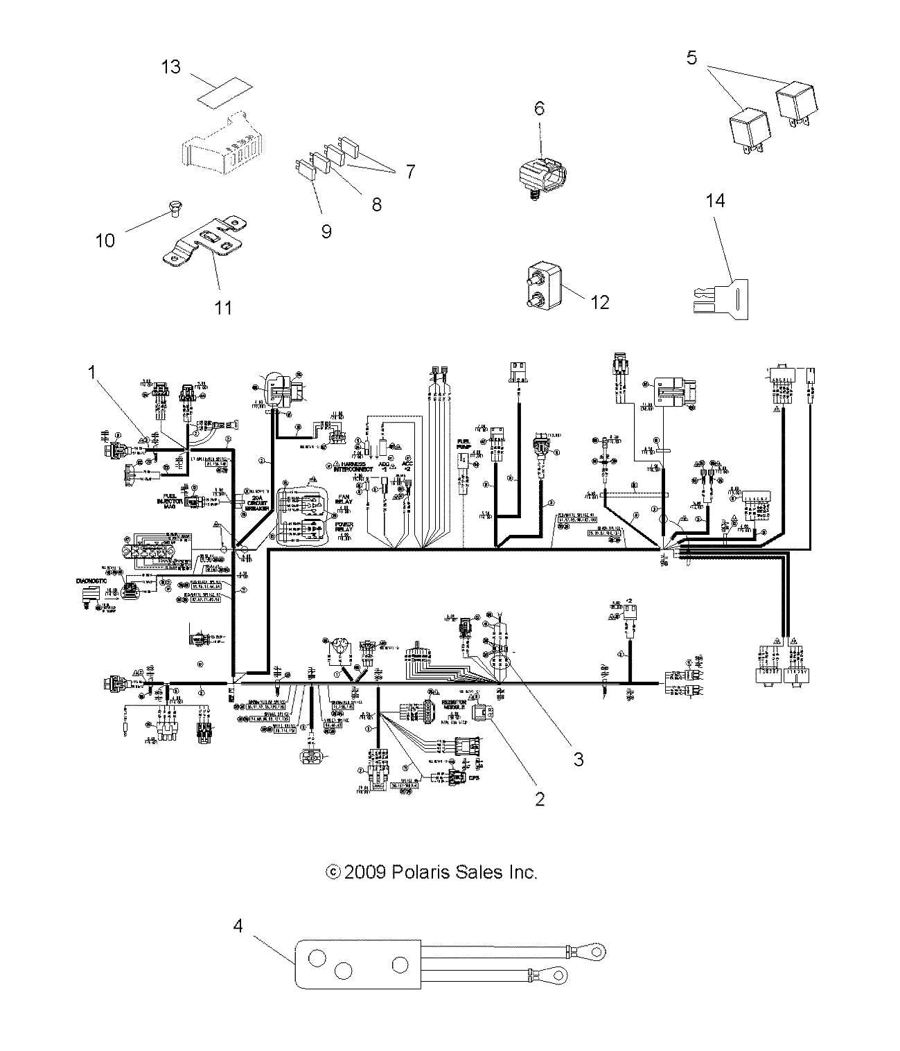 polaris winch parts diagram