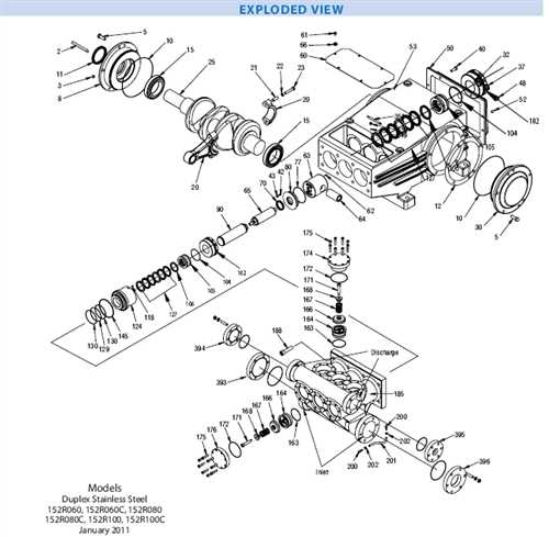 cat pressure washer pump parts diagram