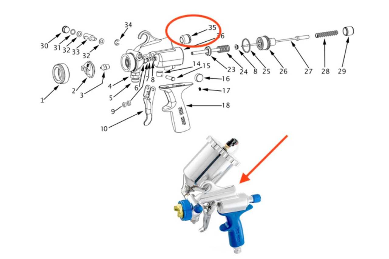 graco paint sprayer gun parts diagram