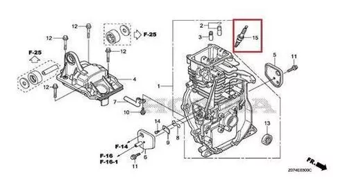 honda umk431 parts diagram