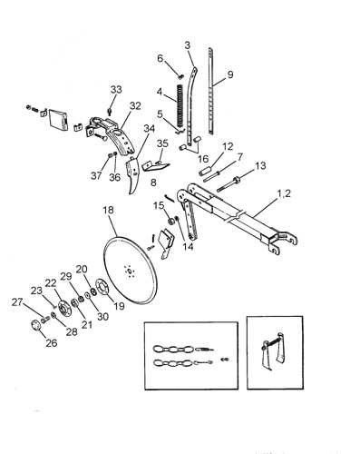 tye grain drill parts diagram