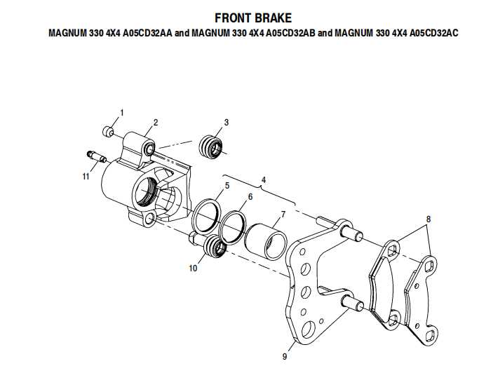 polaris magnum 330 parts diagram