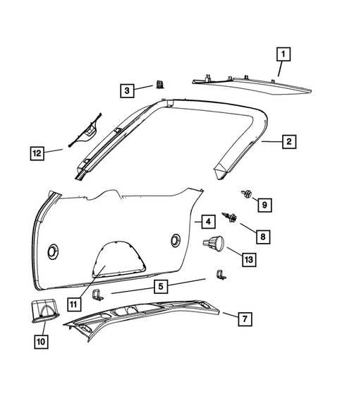 2012 jeep grand cherokee parts diagram