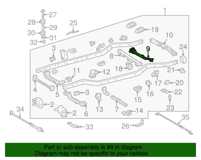 toyota fj cruiser parts diagram