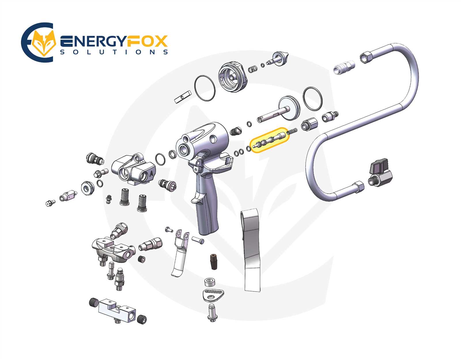 graco paint sprayer gun parts diagram