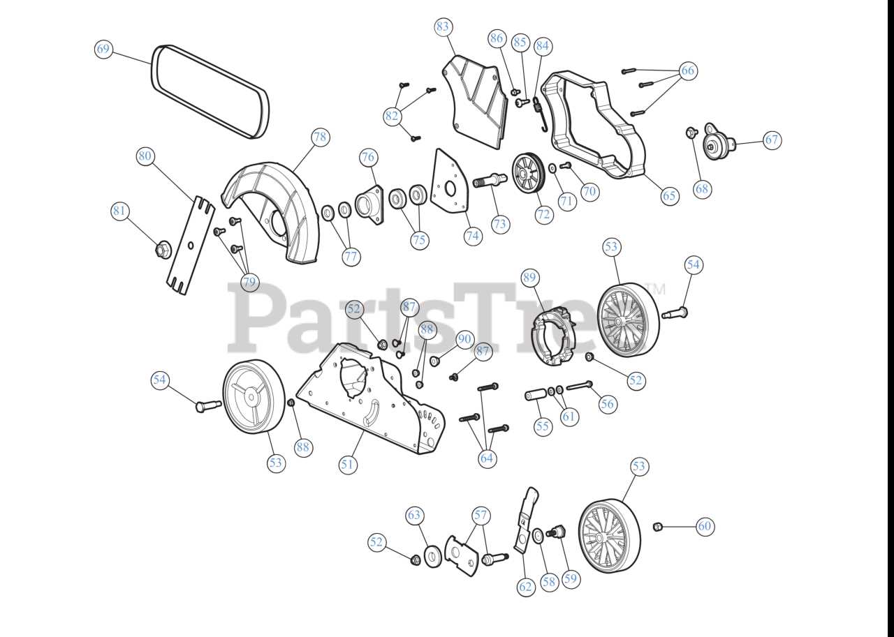 craftsman edger parts diagram