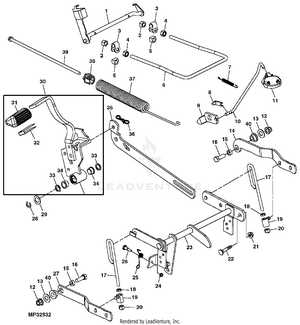 john deere gt245 parts diagram