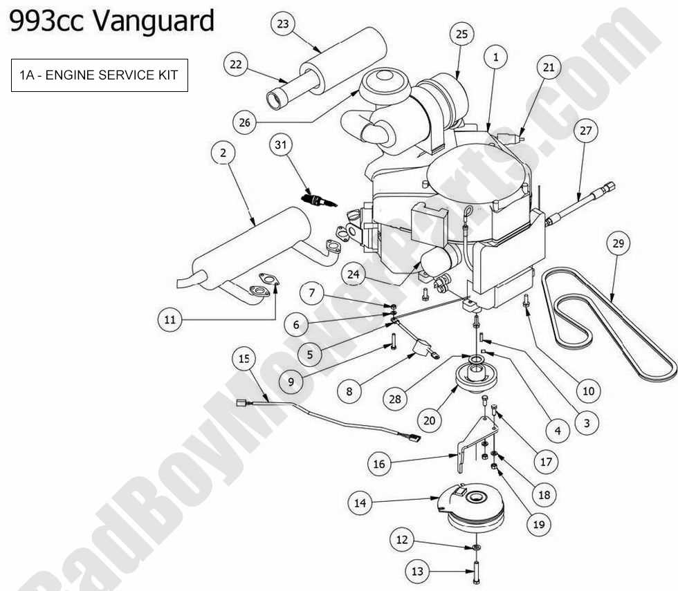 briggs and stratton 17.5 hp engine parts diagram