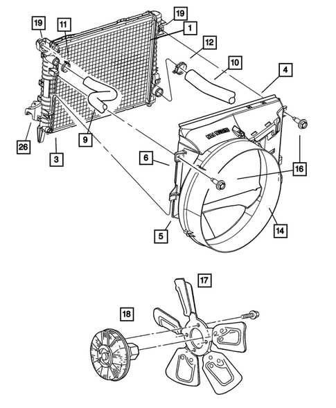 2004 dodge ram 1500 front end parts diagram